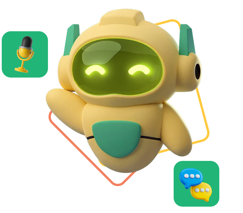 Yuaa AI bot for Voice and Message